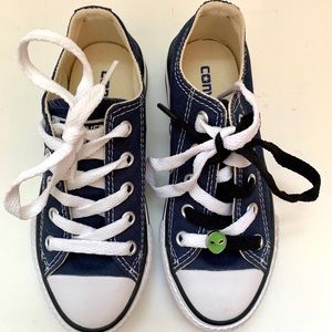 Kids Converse All Stars Navy Blue size 11 New